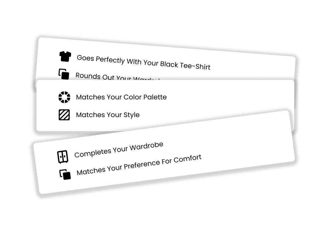 Mode product visualization – wardrobe linking